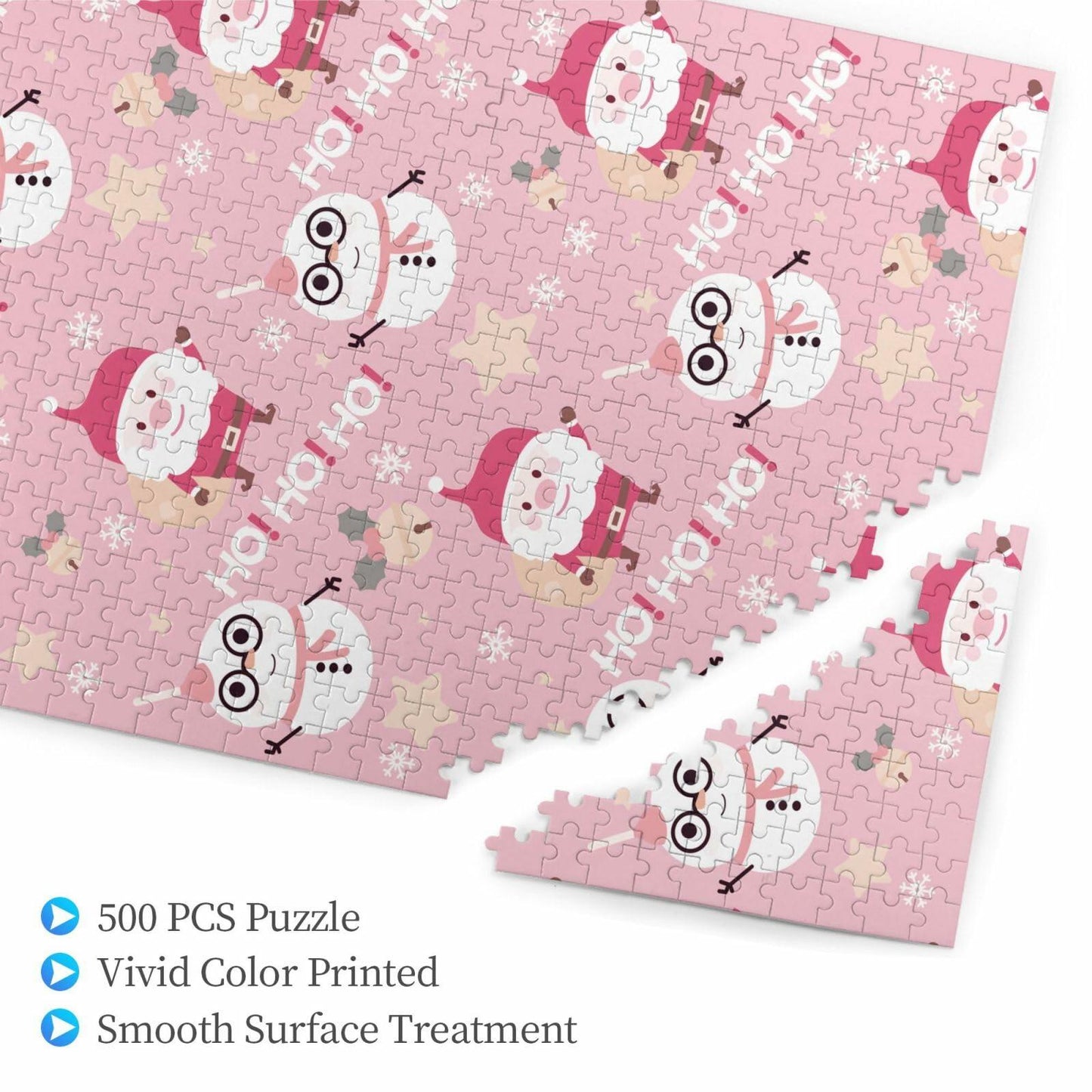 Christmas Hot Cocoa Bar 500-Piece Wooden Jigsaw Puzzle Kids & Adults Gift