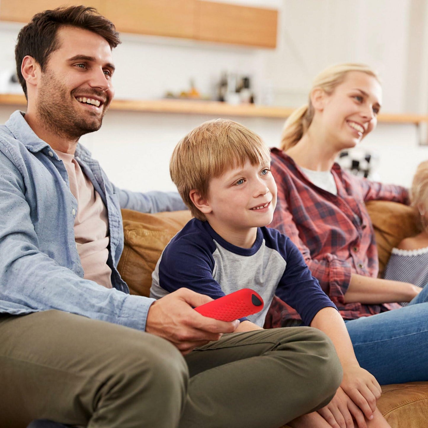 Silicone Remote Cover for Roku TV Remote Shockproof Washable with Lanyard Mint