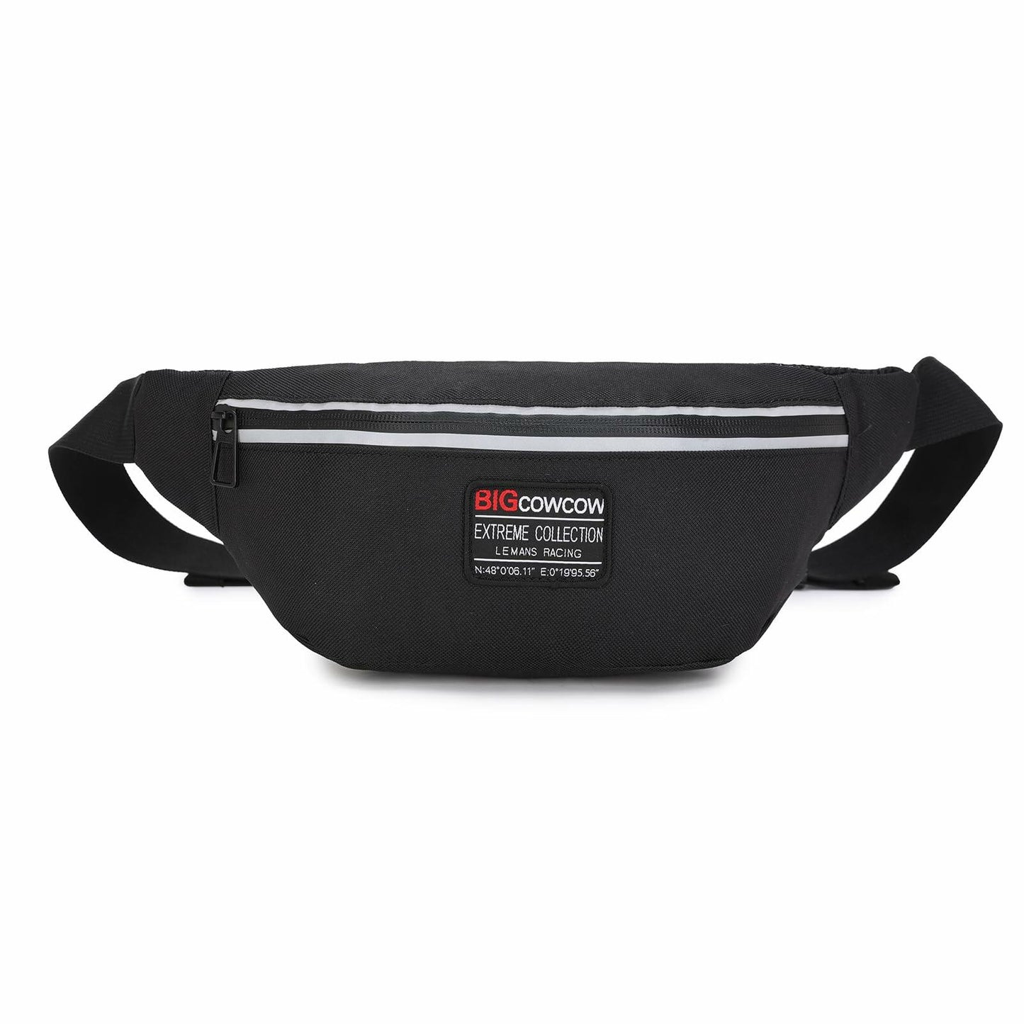 BIGCOWCOW Fanny Pack Waterproof Belt Bag for Women & Men Travel Hiking Run