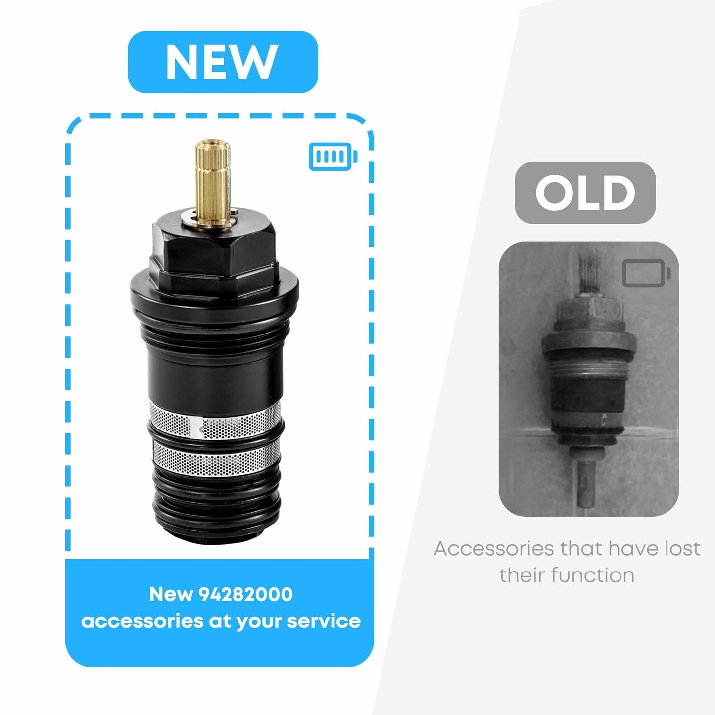 94282000 Thermostatic Cartridge 3/4” Replacement for Shower Valves & Tub Fillers