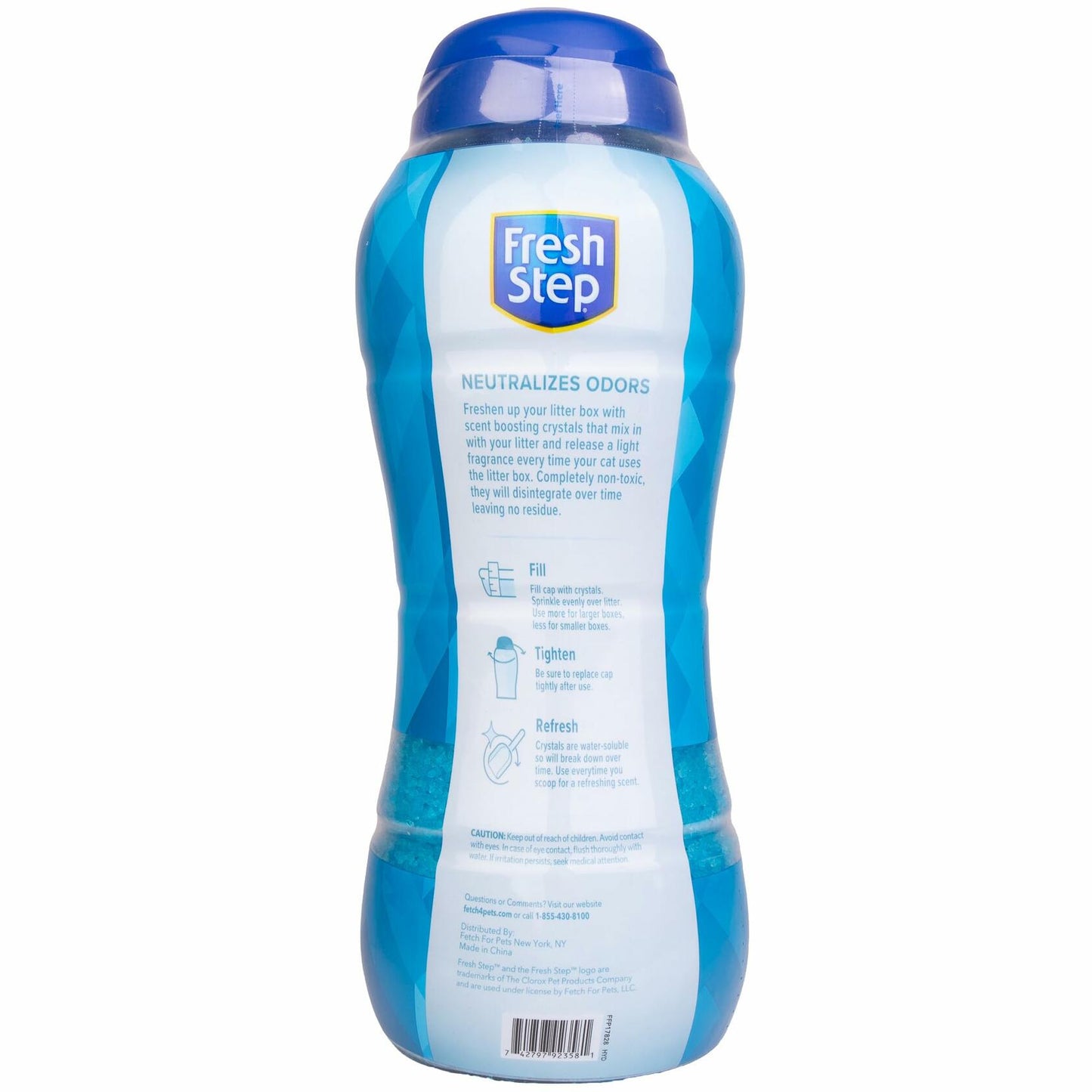 Fresh Step Cat Litter Crystals Fresh Scent 70oz Odor Neutralizer Deodorizer