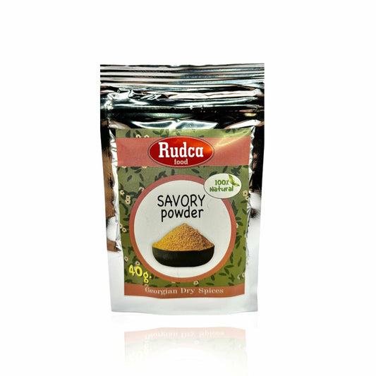 Rudca 100% Natural Savory Powder 40g Georgian Spice for Soups & Dishes