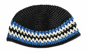 KIPPIK Frik Kippah Hat Men & Kids Breathable Soft Comfy Blue & Grey