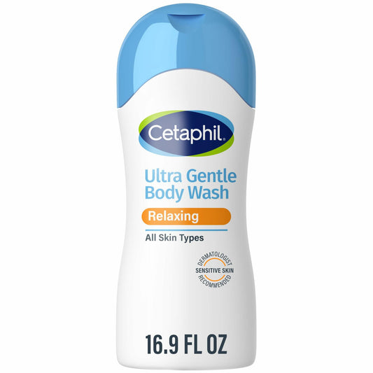 Cetaphil Ultra Gentle Body Wash 16.9oz Sensitive Skin Aloe Hypoallergenic