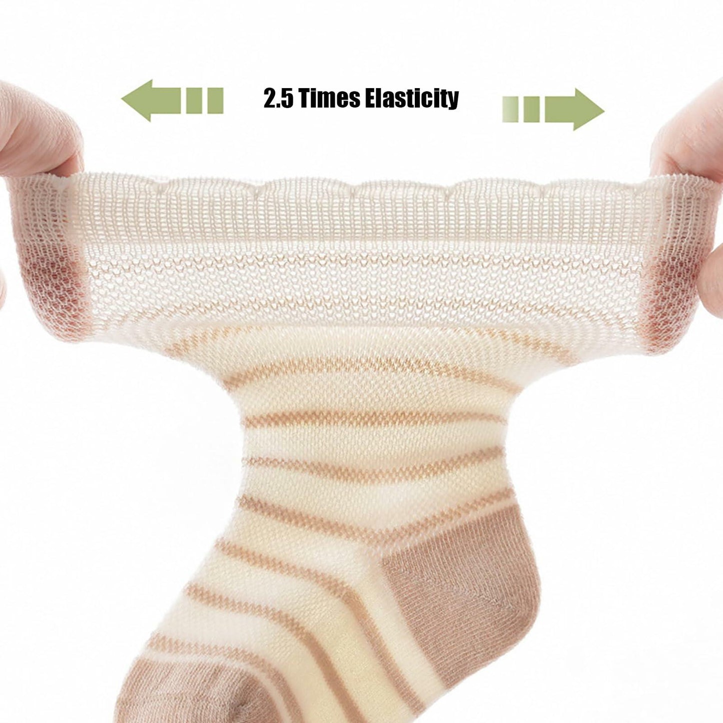 Apone Fatu Baby Knee High Socks Flower D for Infants Toddlers 6-12 Months