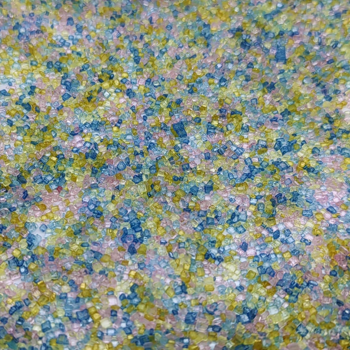 Edible Sanding Sugar Sprinkles 3oz Blue Purple Yellow for Cakes & Cookies