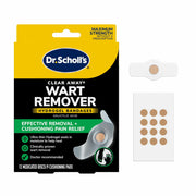 Dr. Scholl’s Clear Away Wart Remover Hydrogel Bandages 9 Count Fingers Toes