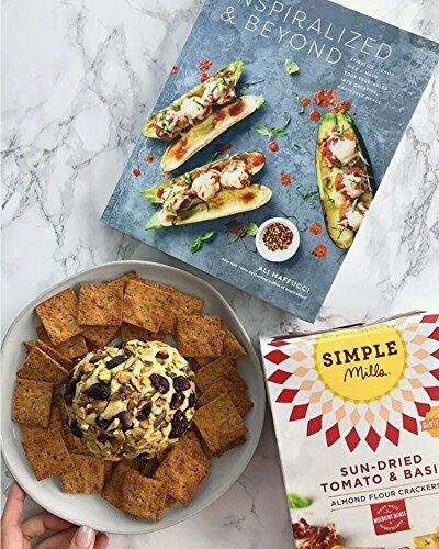 Simple Mills Almond Flour Crackers, Sundried Tomato & Basil, 4.25 oz, 3 count