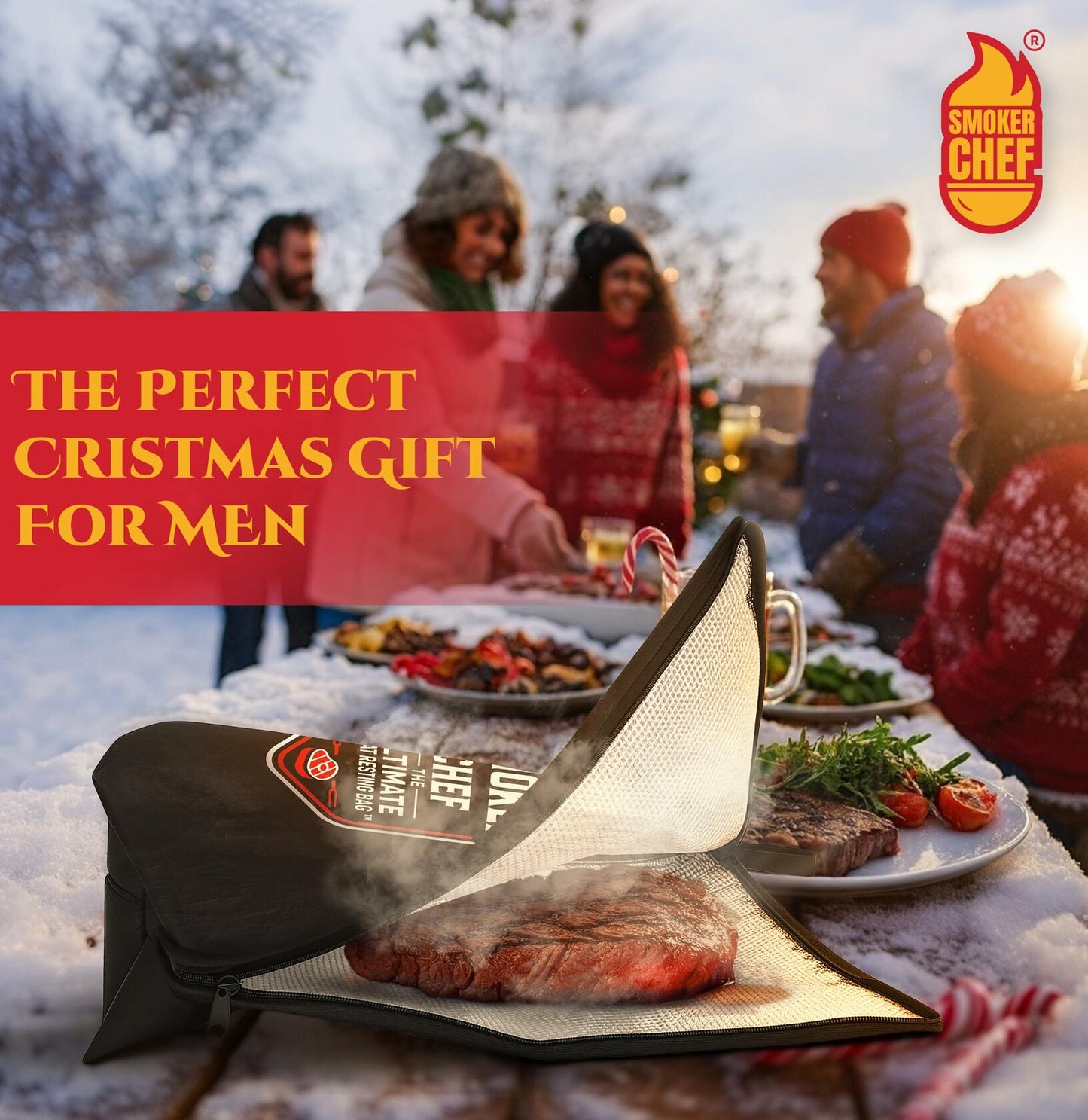 Smoker Chef Meat Resting Bag BBQ Blanket 21" Light Brown 24 Butcher Sheets