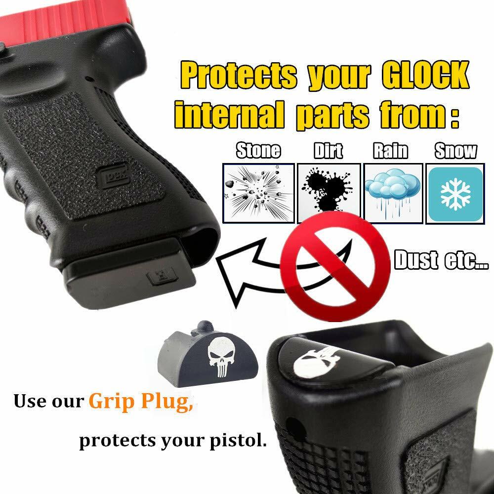 Grip Frame Insert Plug for Glock Subcompact Gen 1/2/3 Models 26 27 28 33 39