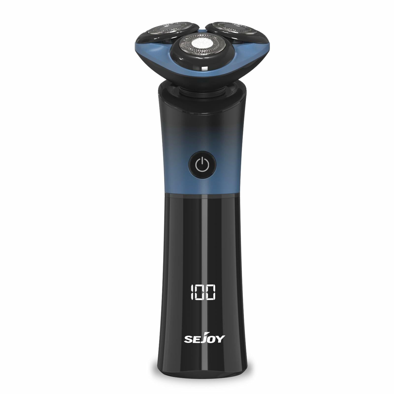 Sejoy Electric Shaver Men Rechargeable Magnetic Head IPX6 Blue