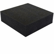 FoamTouch 3" Thick 22x22 Charcoal High Density Foam Cushion Sheet