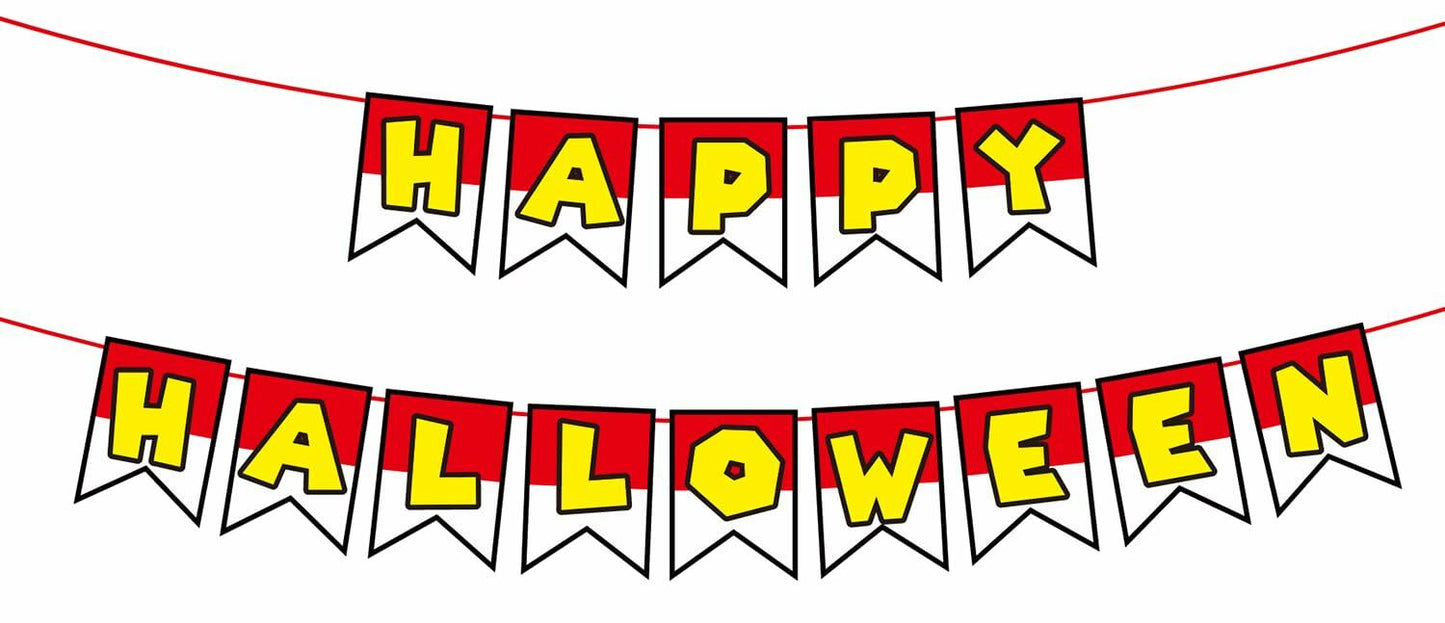 Halloween Trunk or Treat Happy Halloween Banner Garage Door Decor