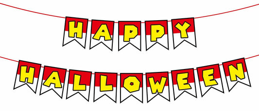 Halloween Trunk or Treat Happy Halloween Banner Garage Door Decor