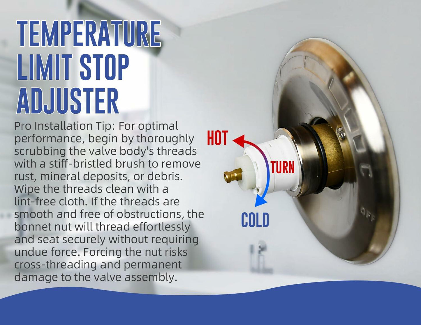 Sxtrrdnary RP19804 Shower Cartridge for Delta 1300/1400 Series Tub Faucet