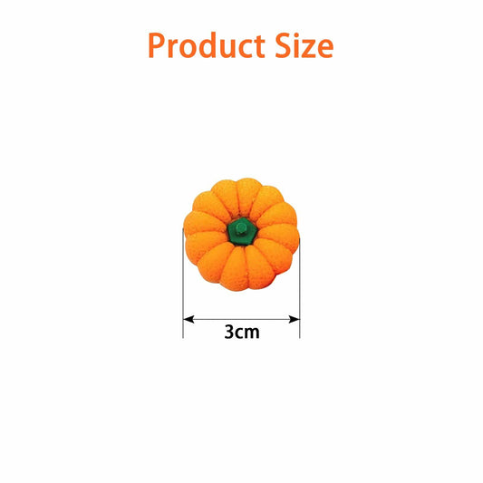 RUIFUU 18Pcs Halloween Pumpkin Erasers Bulk Mini 3D Fall Classroom Prize