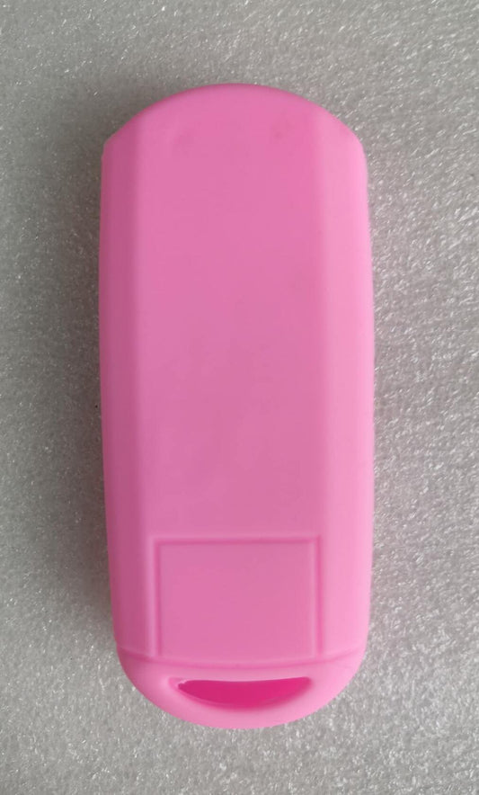 KAWIHEN Silicone Key Fob Cover Pink for Mazda 3 6 CX-7 CX-9 MX-5 Miata