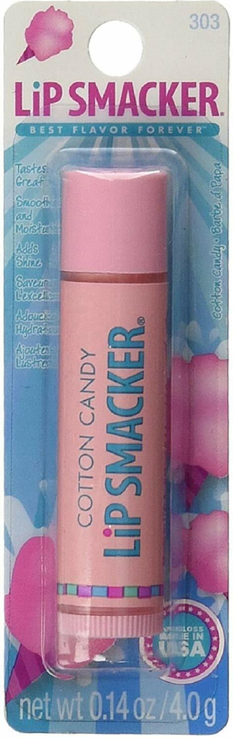 Lip Smacker Lip Gloss Cotton Candy Pink 0.14oz Pack of 10
