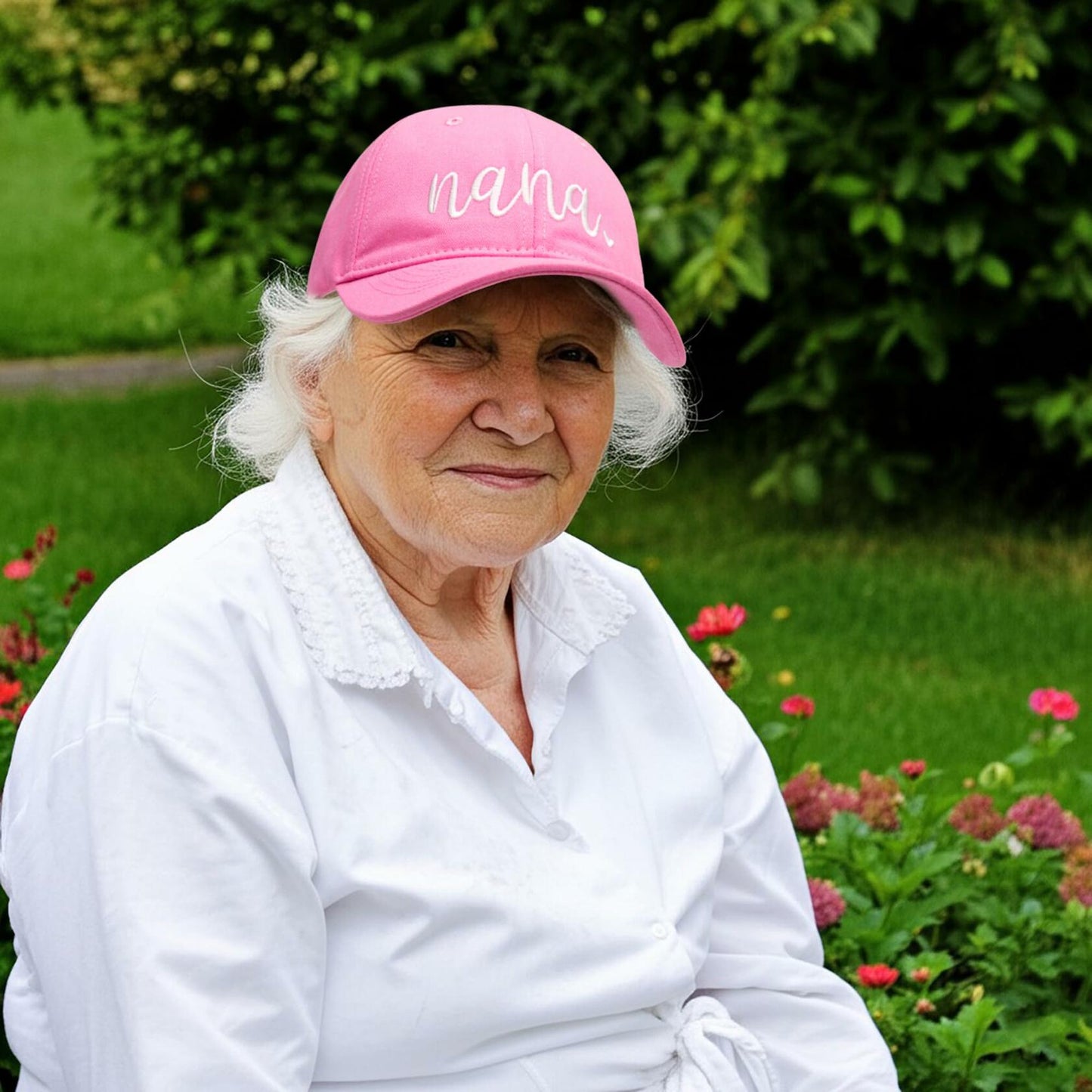 KOLWOVEN Nana Baseball Hat Adjustable Cap Women Pink One Size