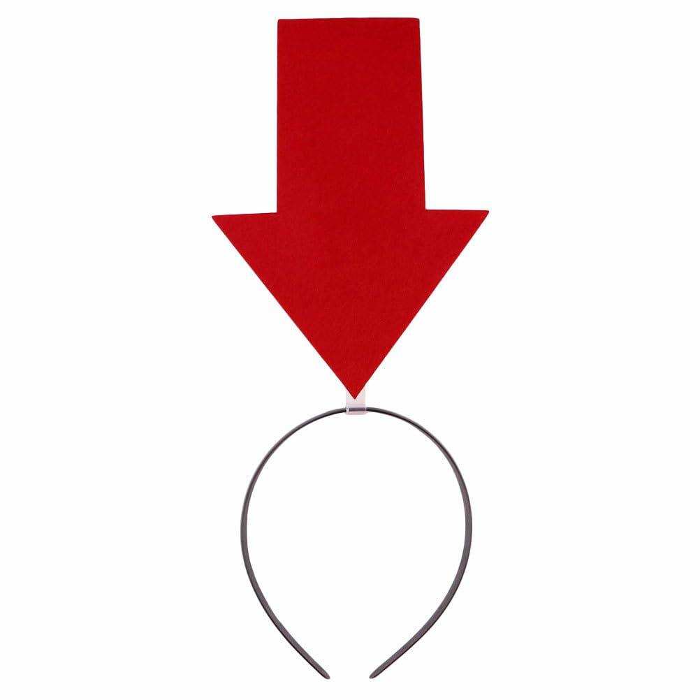 IMIKEYA Arrow Headband Red Cloth Halloween Hair Band Womens Novelty