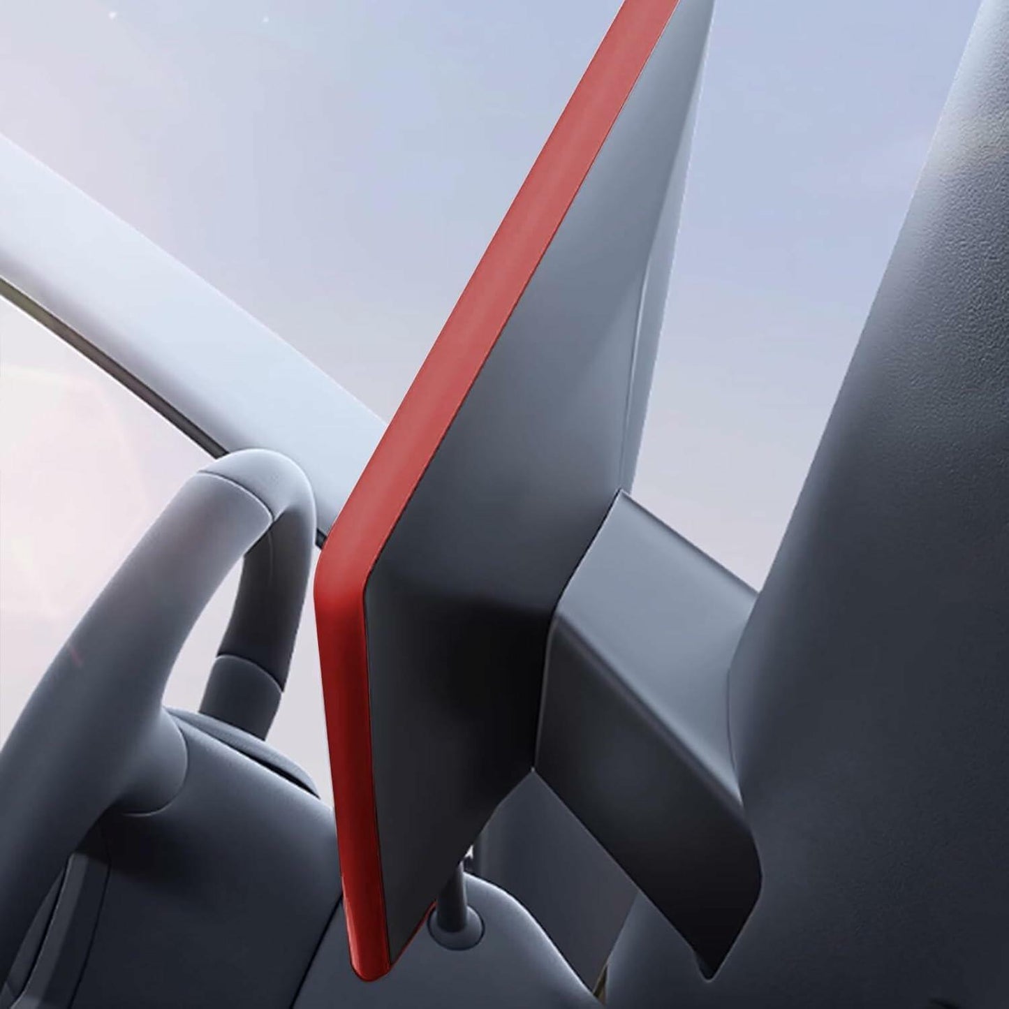 TSTESE Screen Edge Protector Trim Tesla Model 3 Highland Model Y 2020-2025 Red