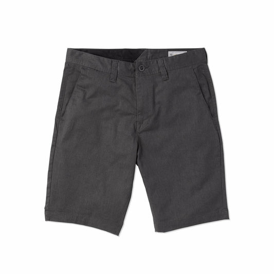 Volcom Men's Modern Fit 21" Chino Shorts Charcoal Heather Size 34