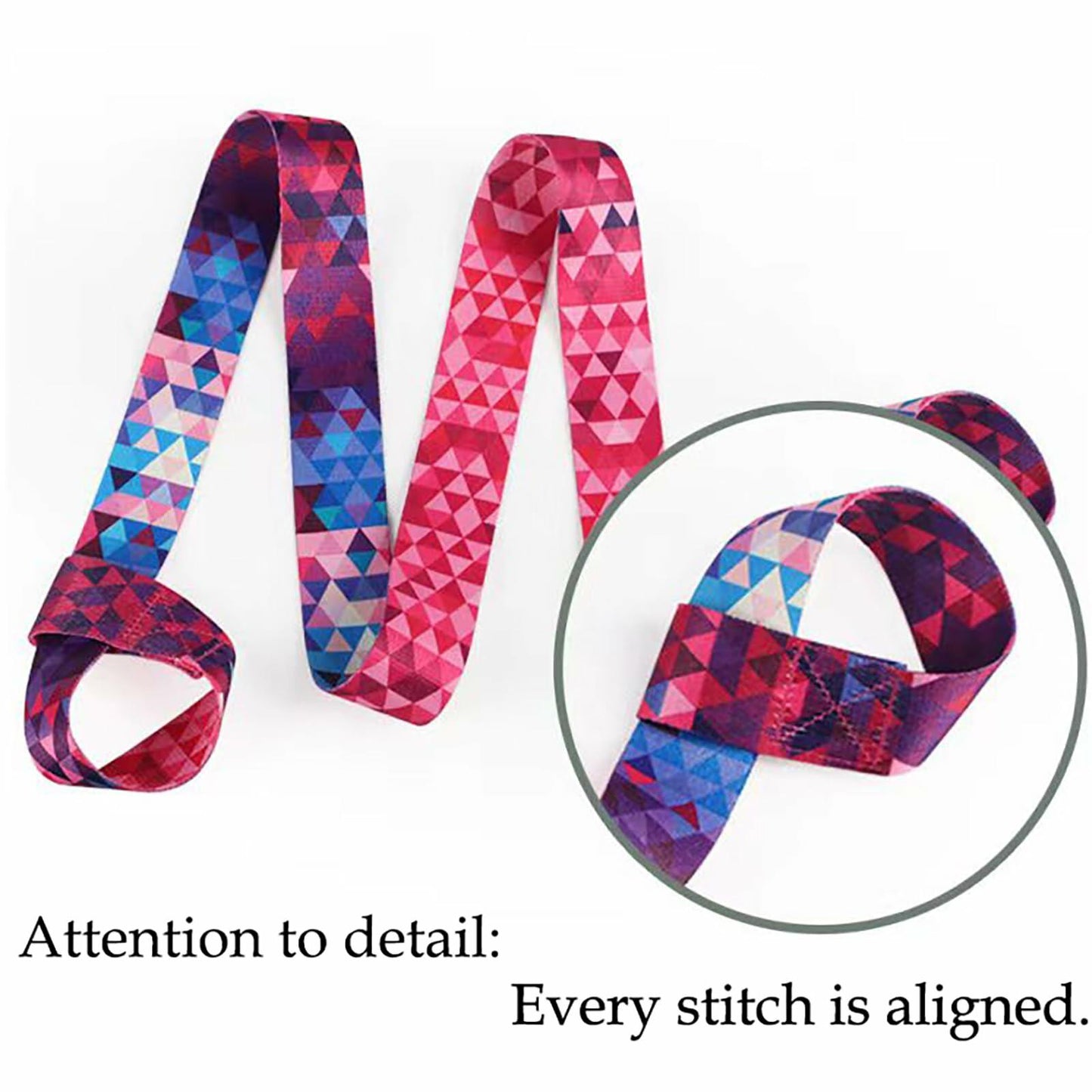 Baestappy Professional Yoga Mat Strap Colorful Cotton Carrying & Stretching