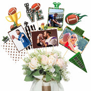 Weekgrat 30 PC Football Party Decorations Table Centerpiece 4x6 Photo Holders
