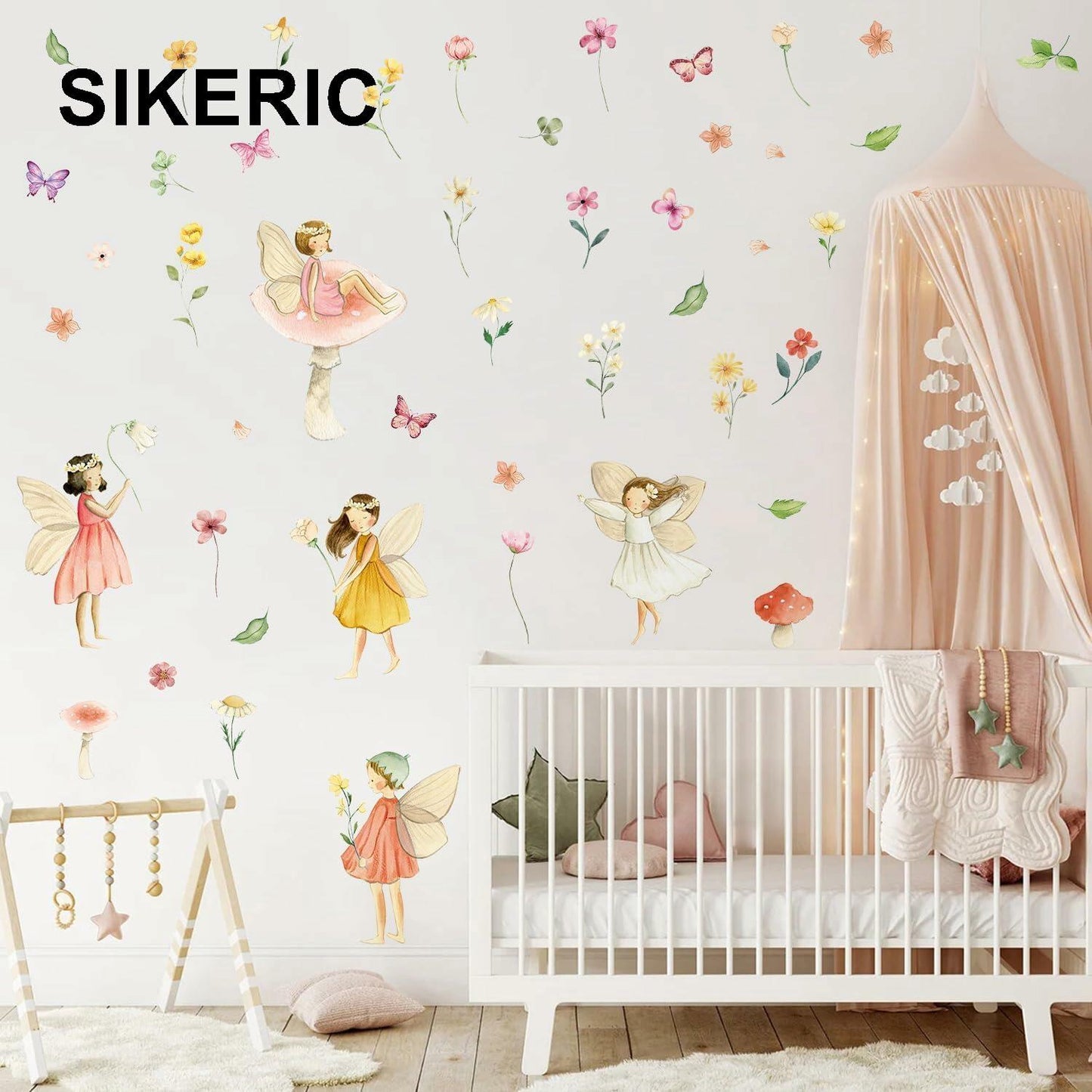 SIKERIC Under The Sea Wall Decals Ocean Animals Nursery Decor Vinyl Art Deco