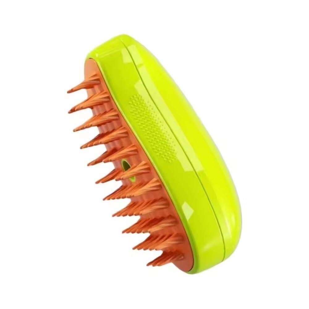 MCEG Pet Steam Brush for Cats & Dogs Shedding Indoor Grooming Tool