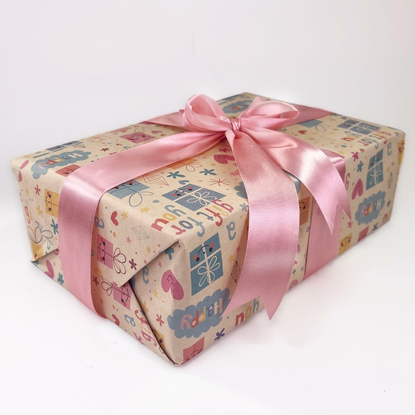 25 Yards 1.5" Pink Satin Ribbon for Weddings, Crafts, Bouquets & Gift Wrapping