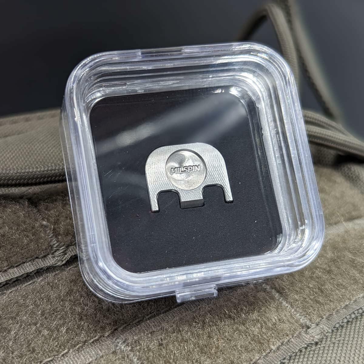 Milspin Glock Slide Back Plate American Flag CNC Stainless G43 G43X G48