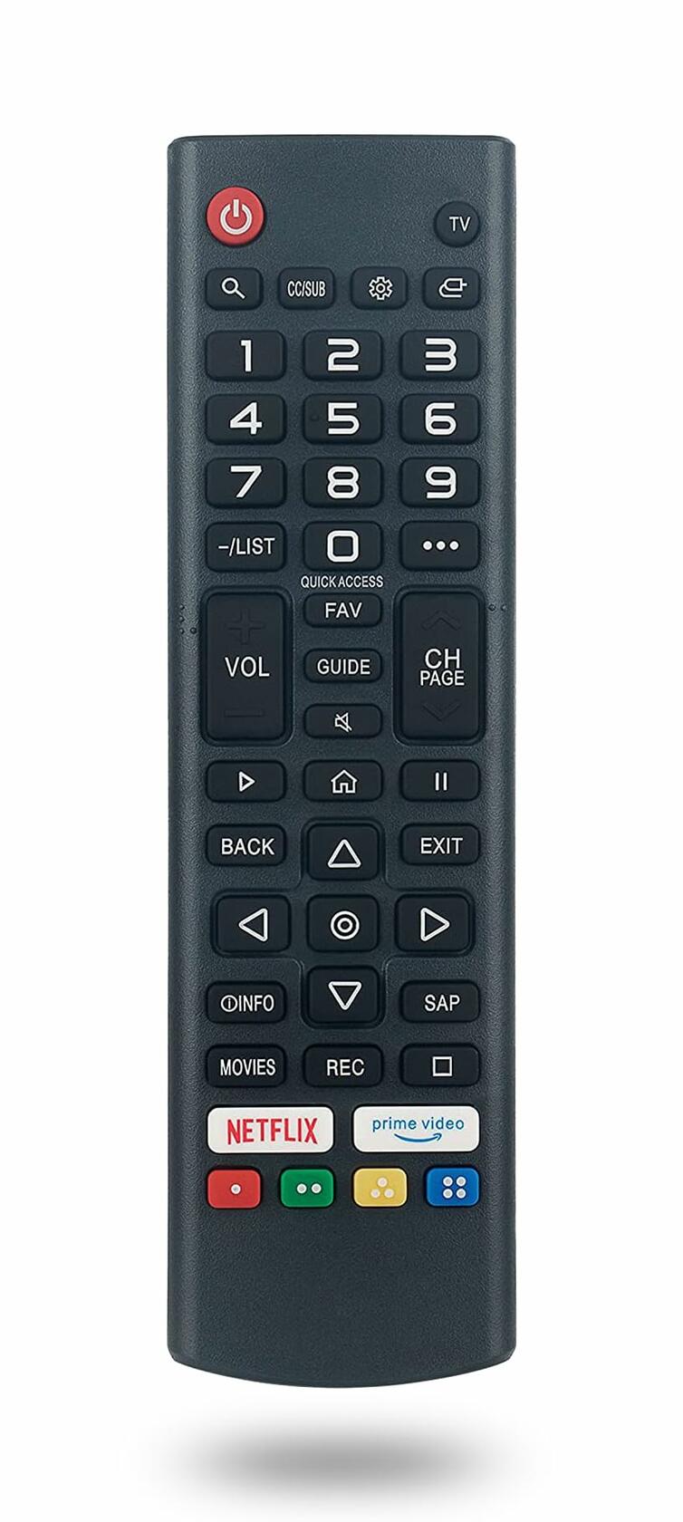 AKB76037002 RCA TV Replacement Remote for 4K UHD WebOS Smart TVs
