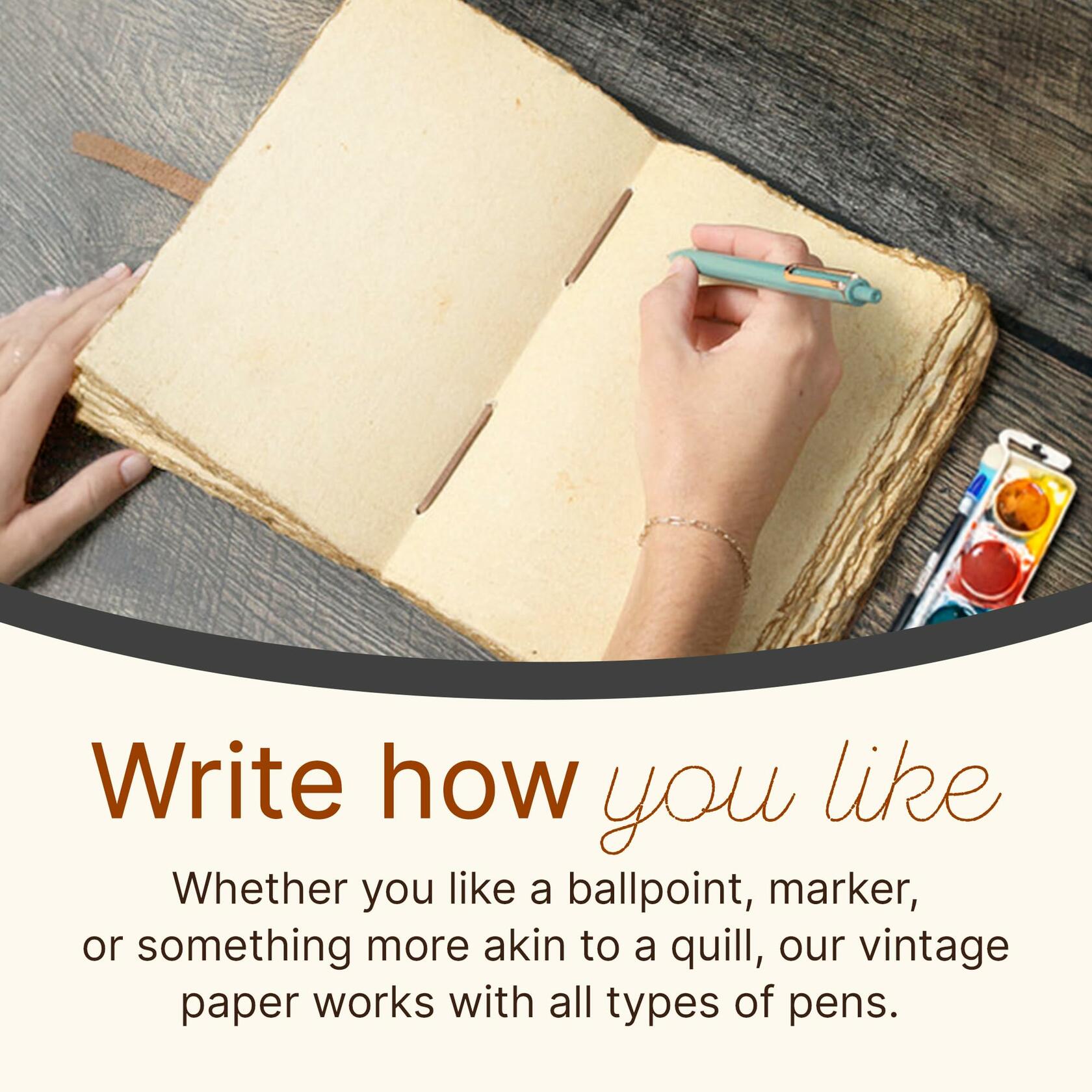 NomadCraftsCo. Vintage Leather Journal Tree of Life Embossed 11.5x8.25 Brown