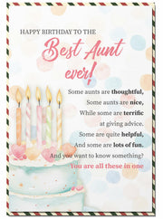 BlinkWishes Birthday Card for Bonus Brother with Envelope and Seal