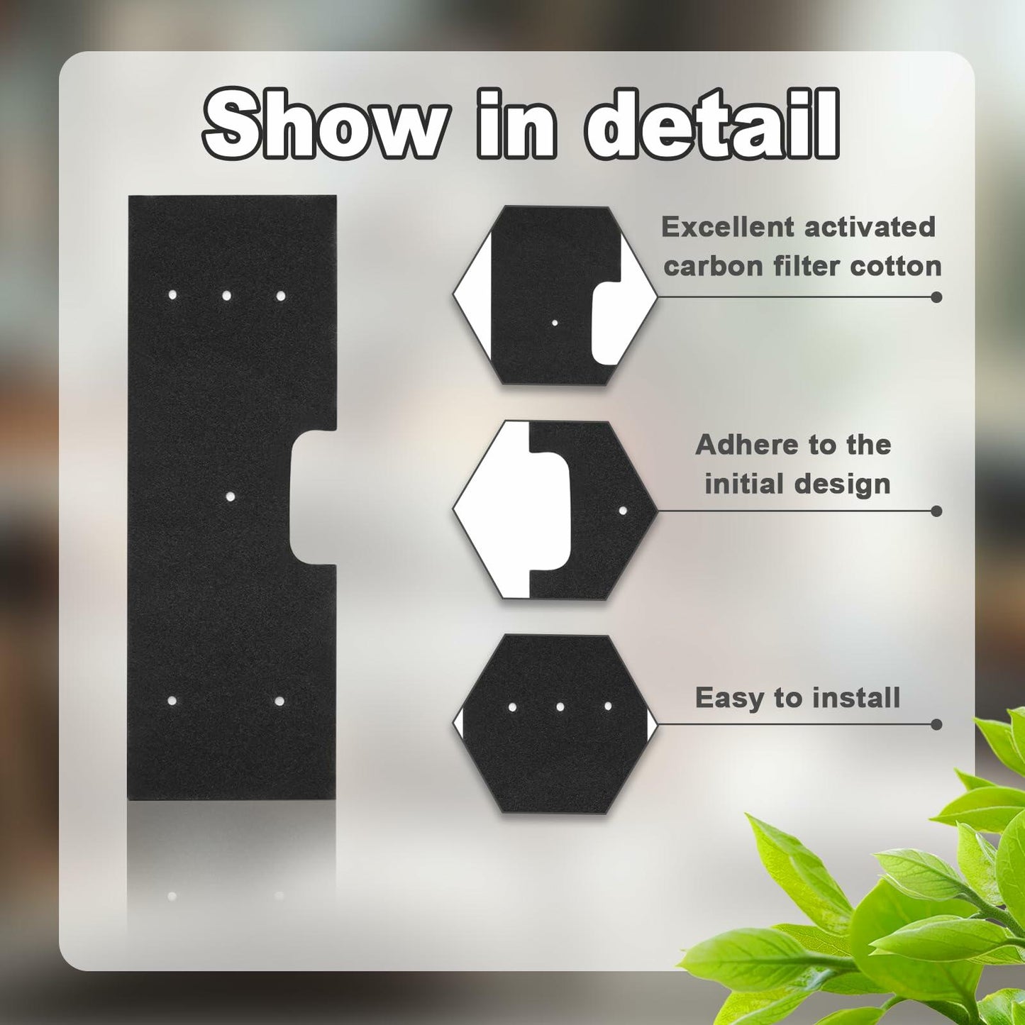 Wshxjzyay 2 Pack WH01x35719 Lint Filter Washer Dryer Combo Black