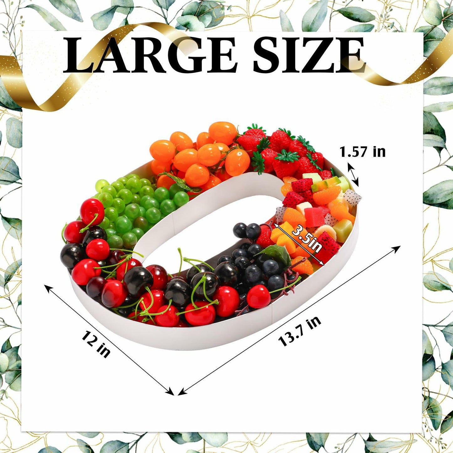 Mifoci 13.7" Cardboard Number 0 Photo Booth Prop White Birthday