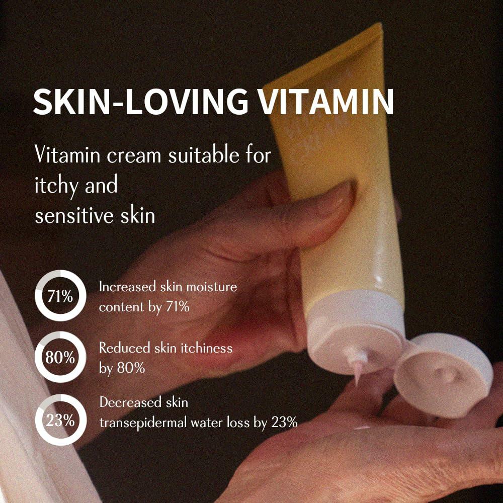 PINKWONDER Jojoba VitaCream 3.38oz Face Moisturizer B12 Panthenol Sensitive Skin