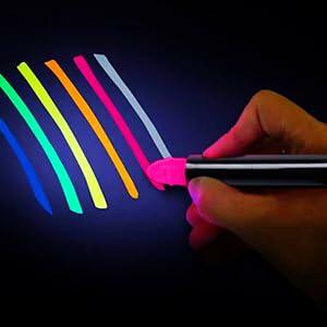 JYACRQBB 12 Color UV Neon Face & Body Paint Glow Black Light Fluorescent