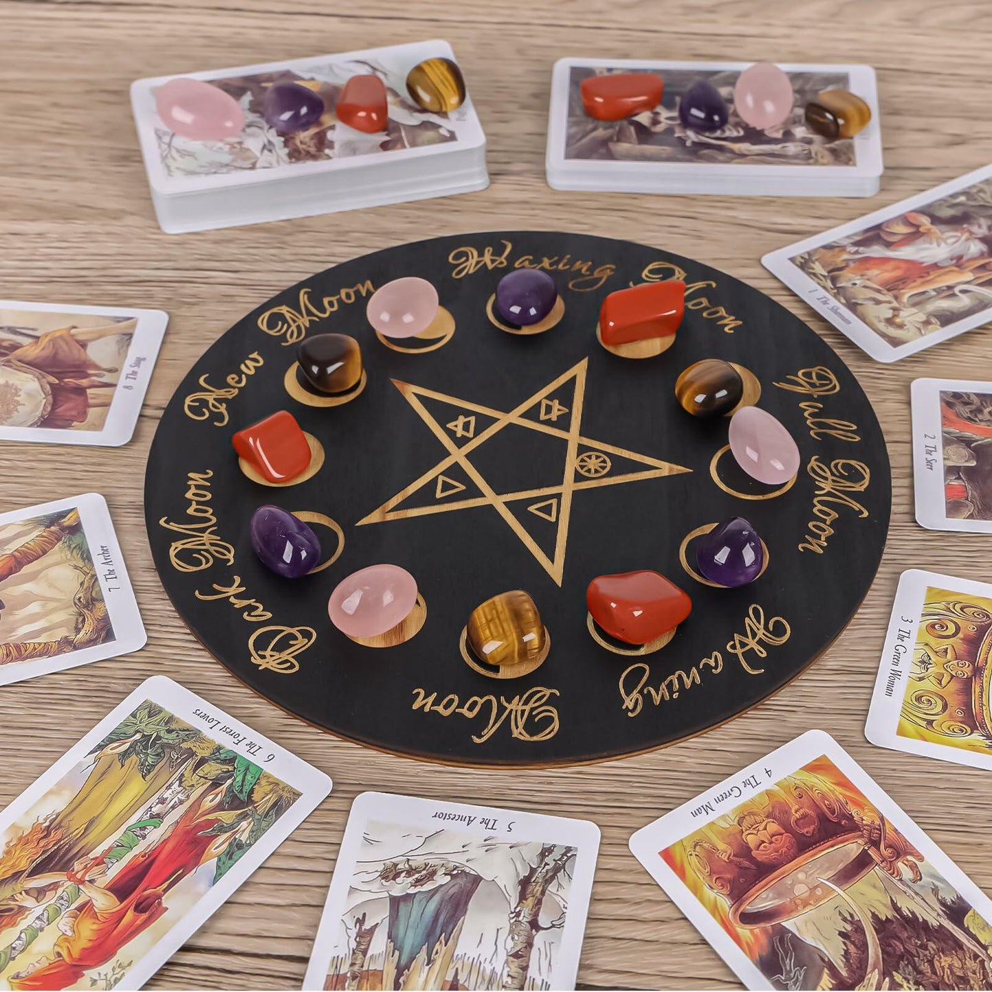 0.66lb Rose Quartz Tumbled Stones Polished Crystal Reiki Chakra Healing