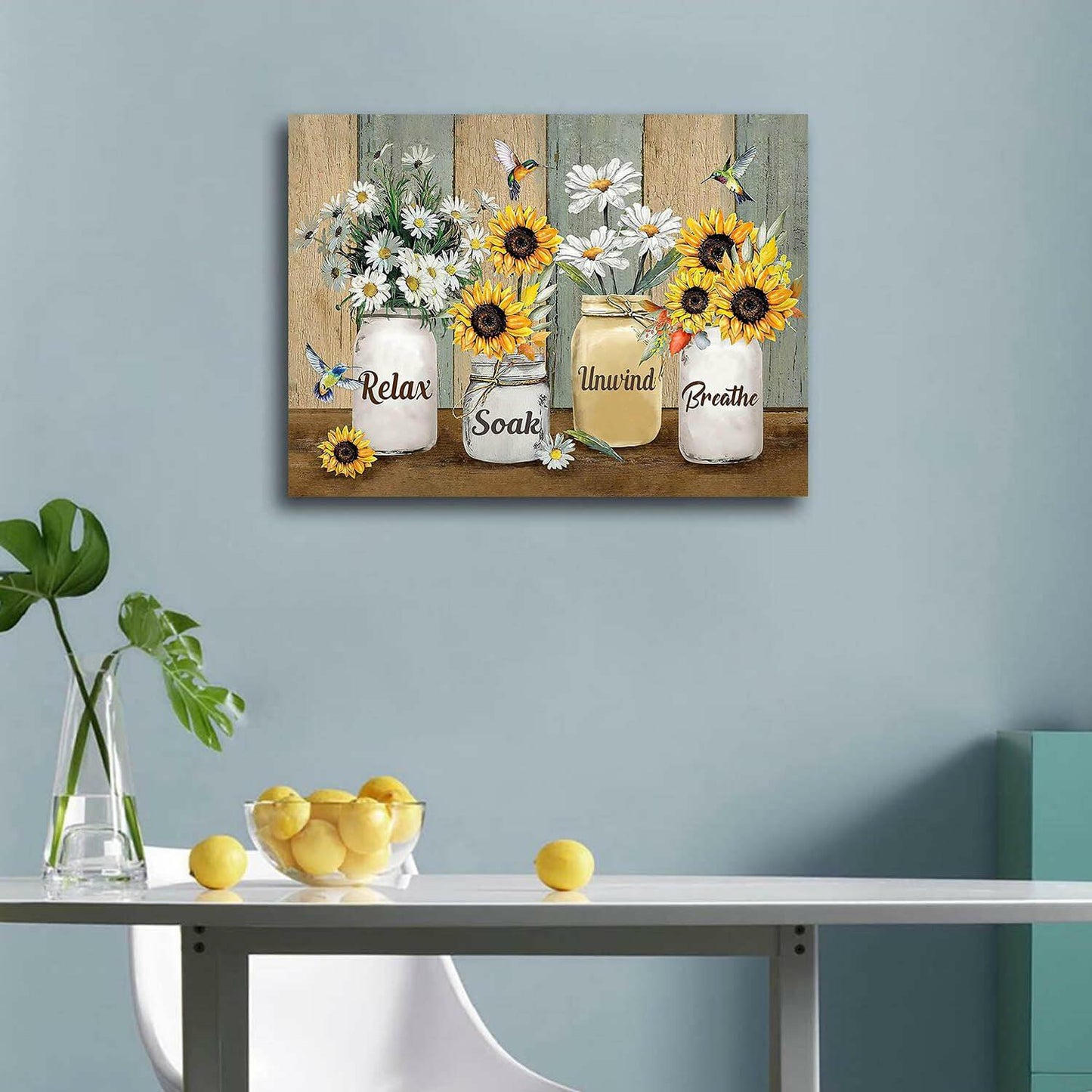 Sunflower 5D Diamond Painting Kit for Adults - DIY Full Drill 12x16in