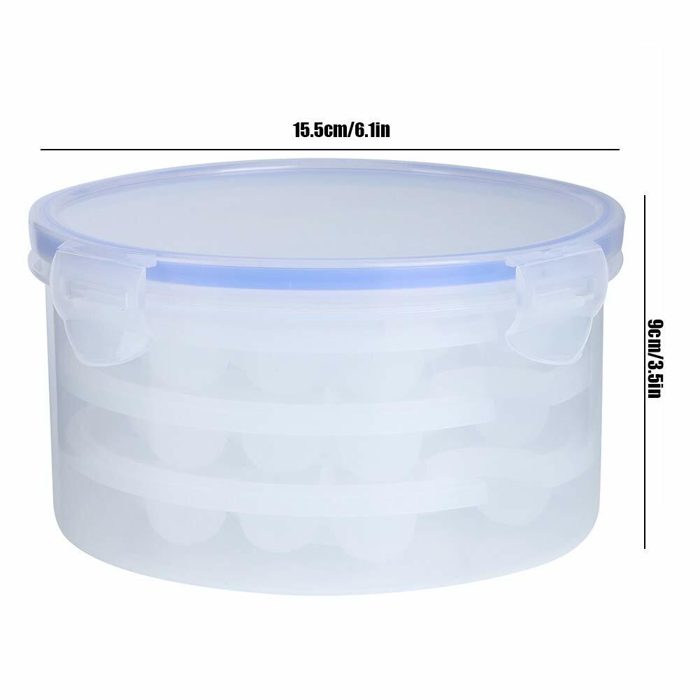 MOUMOUTEN Ice Ball Maker Silicone Sphere Tray w Lid Funnel for Whiskey