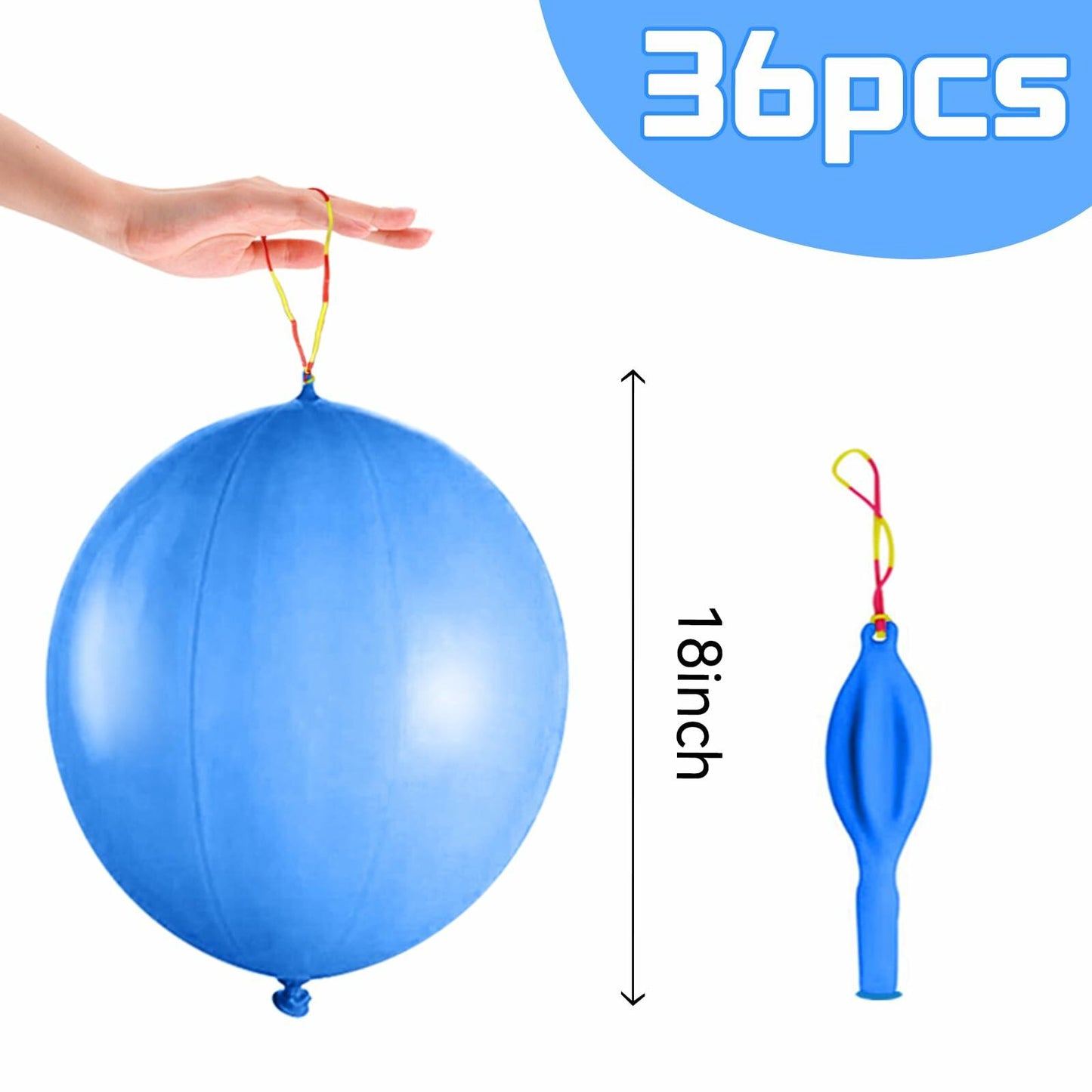 Zheedale 36pcs Kids Party Favors – Easter Balloons & Goodie Bag Fillers