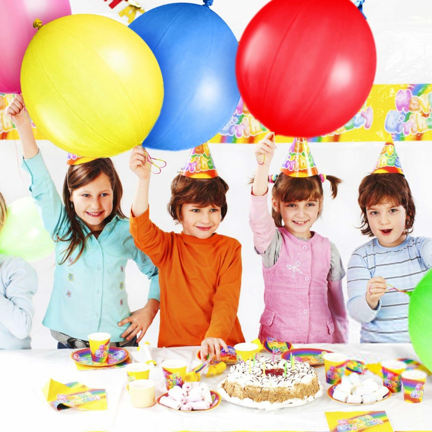 Zheedale 36pcs Kids Party Favors – Easter Balloons & Goodie Bag Fillers