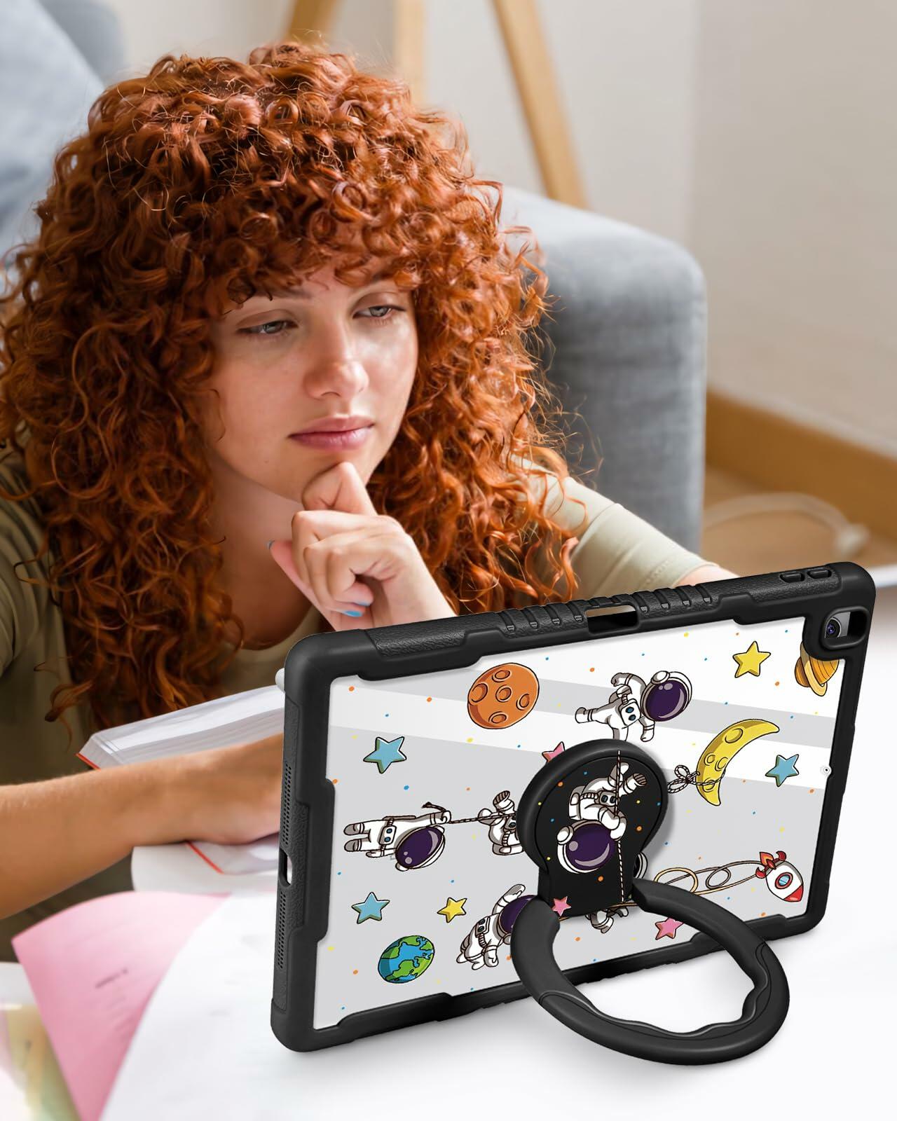 Uppuppy iPad 11” 11th Gen 2025 & 10.9” 10th Gen 2022 Case Girls Astronaut