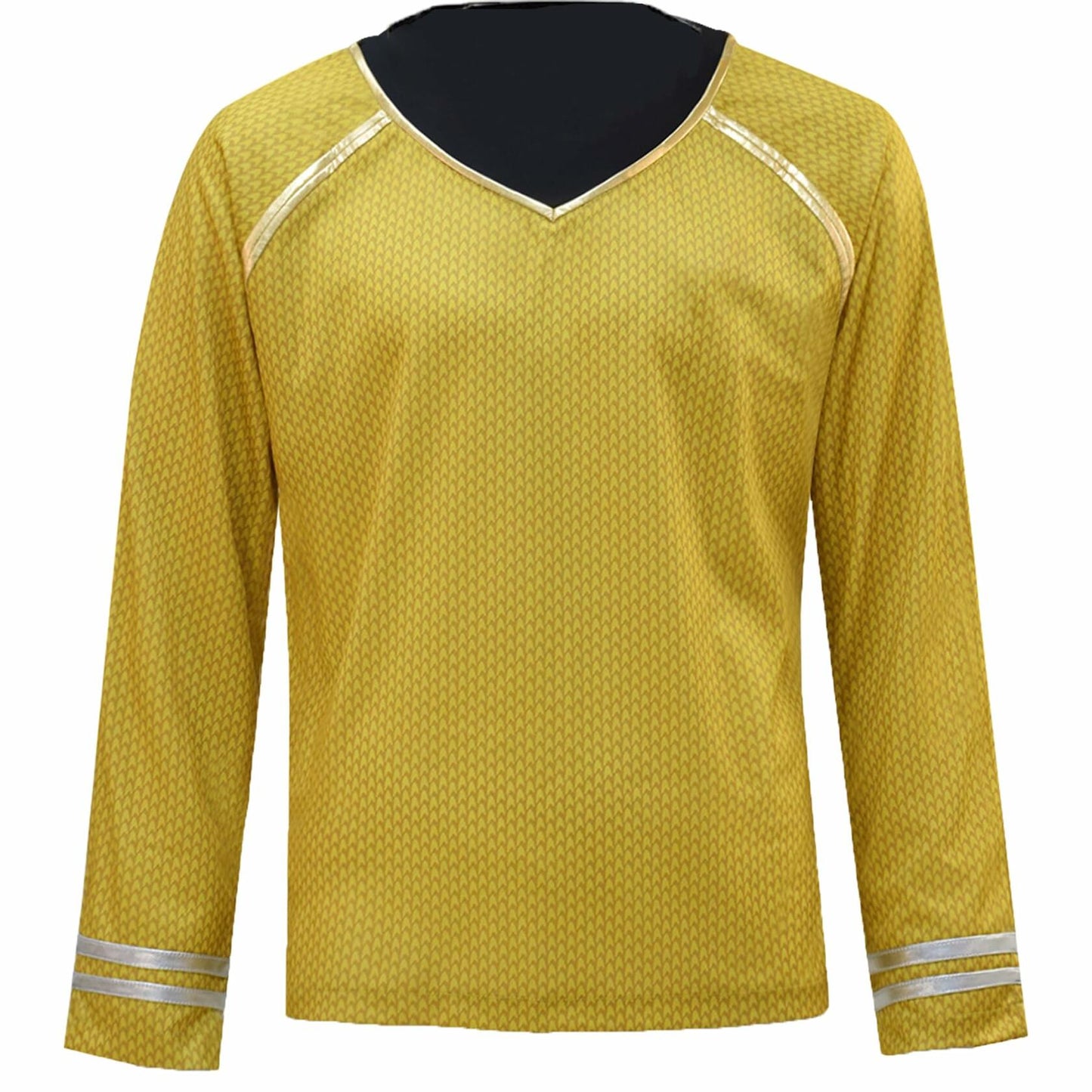 Aiweran Captain Kirk Costume Adult Men Yellow T-Shirt(S), Small