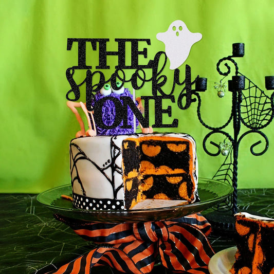 The Spooky One Halloween 1st Birthday Cake Topper Cake Decoration