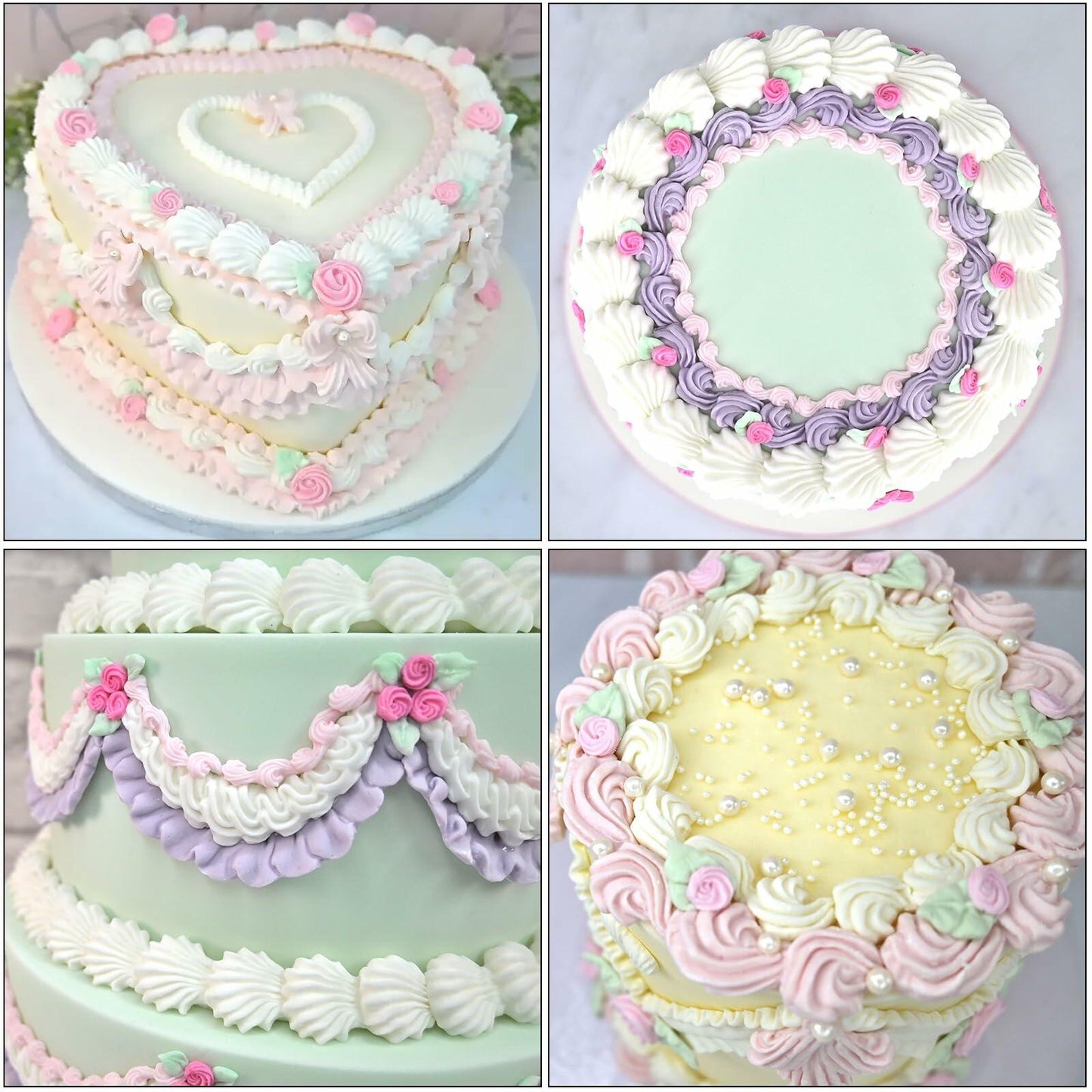 ICNYEKl Hemp Rope Fondant Mold Bohemian Tassel Silicone Cake Baking Decor