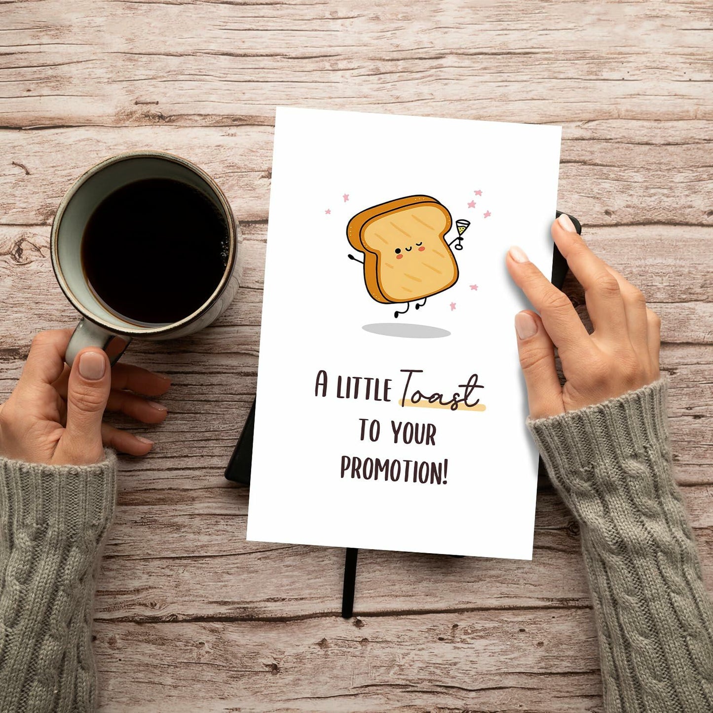 Ogeby Funny Toast Boss's Day Card for Boss, Leader, Coworker