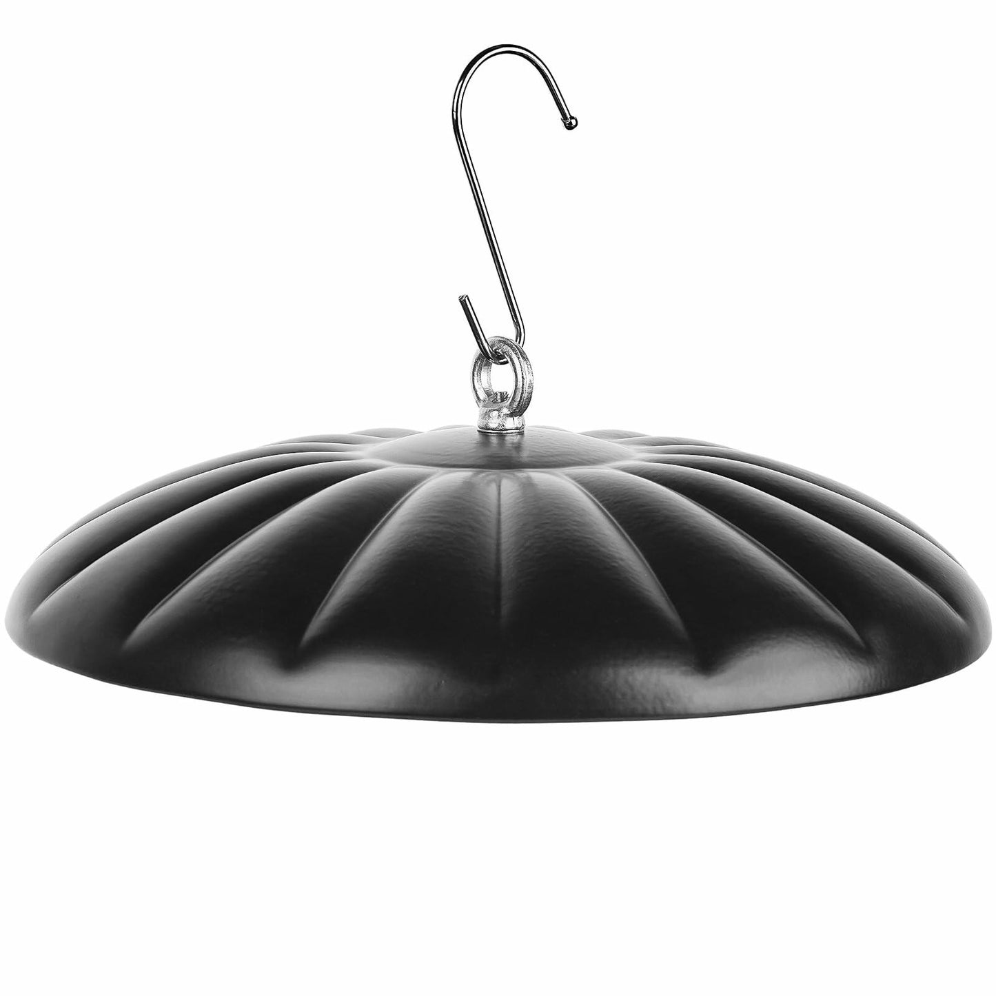 KIMERSE Metal Squirrel Baffle Bird Feeder Cover 13” Weather Guard Dome